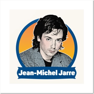 Jean-Michel Jarre / Retro 80s Style Design Posters and Art